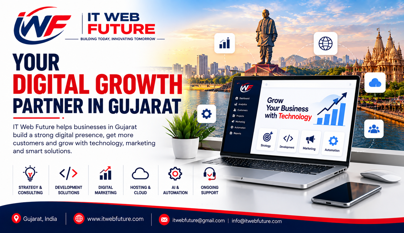 Software Development Company in Gujarat - IT Web Future